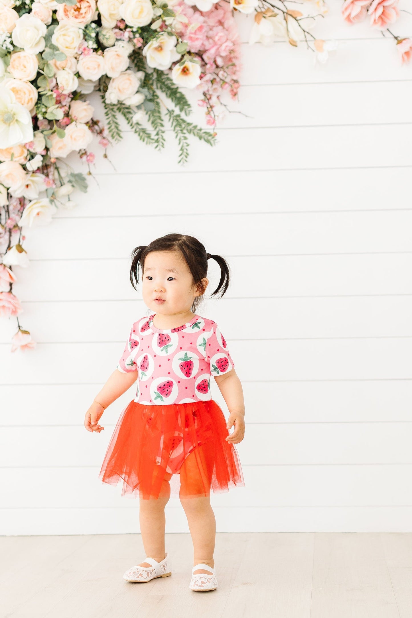 Strawberry Fields Tutu Bodysuit
