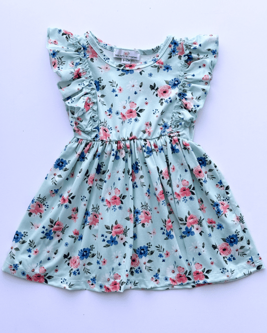 Zoey Ruffle Play Dress - Dainty Floral